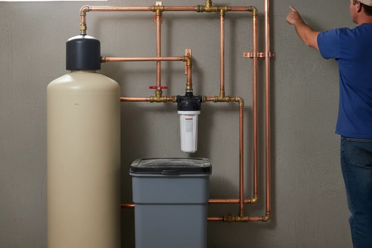 Whole-house water treatment system installed in Whitehall
